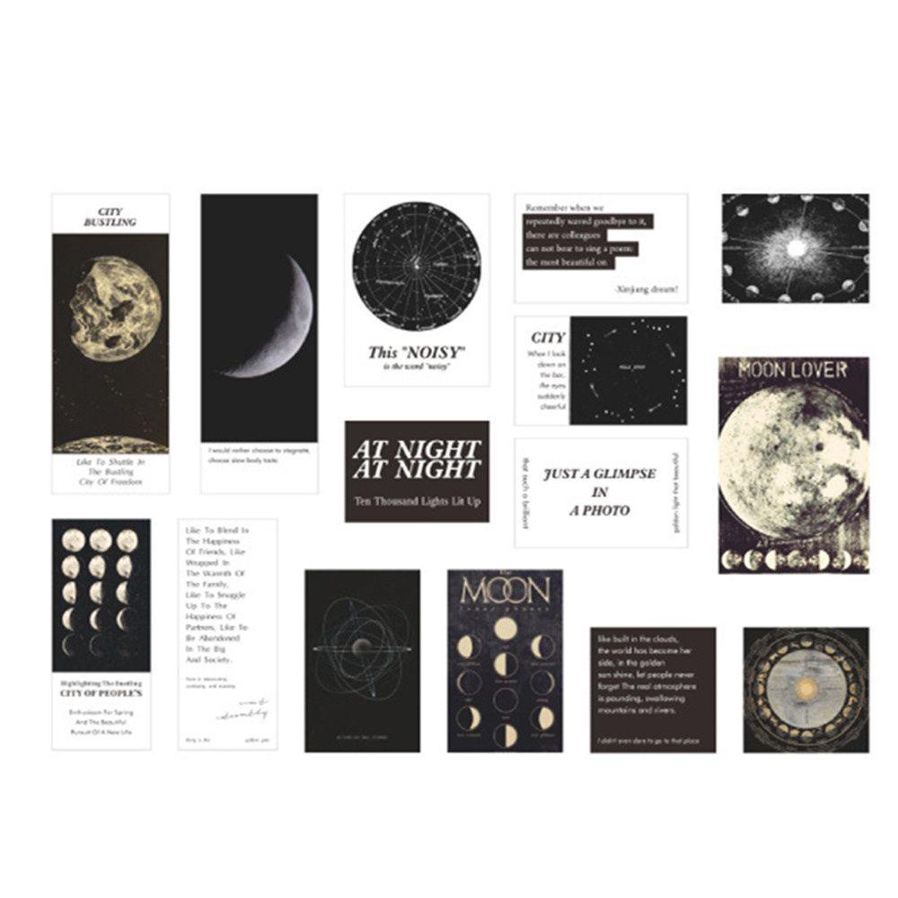 Set 1 / 45 Sticker Dán Trang Trí Sổ Tay DIY