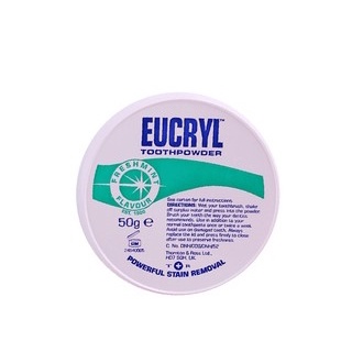 Bột Đánh Răng Tẩy Trắng Eucryl Toothpowder 50g