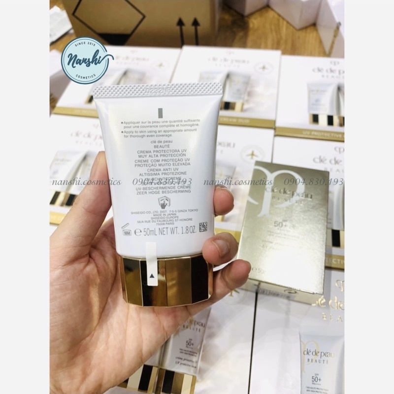 Kem Chống Nắng Cle De Peau Protective UV Cream 50ml