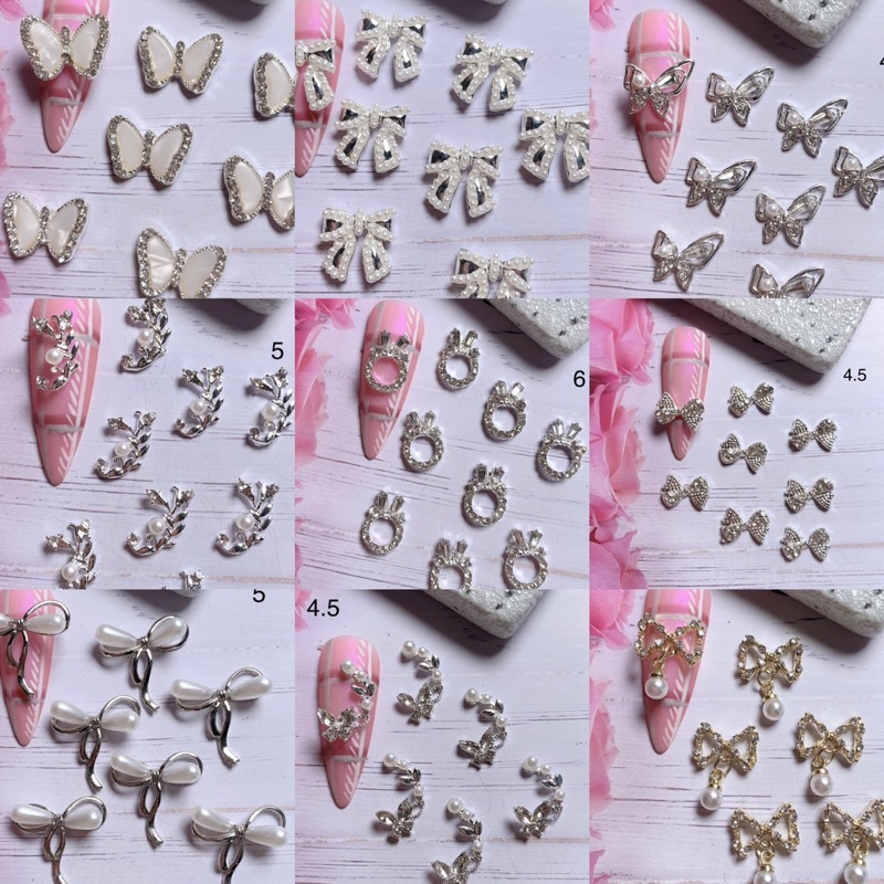 Charm trang trí móng đủ loại