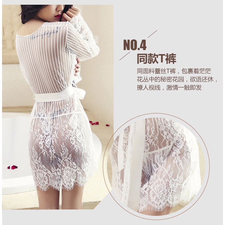 Bộ Đồ Lót Ren Lọt Khe Gợi Cảm Cho Nữ | BigBuy360 - bigbuy360.vn