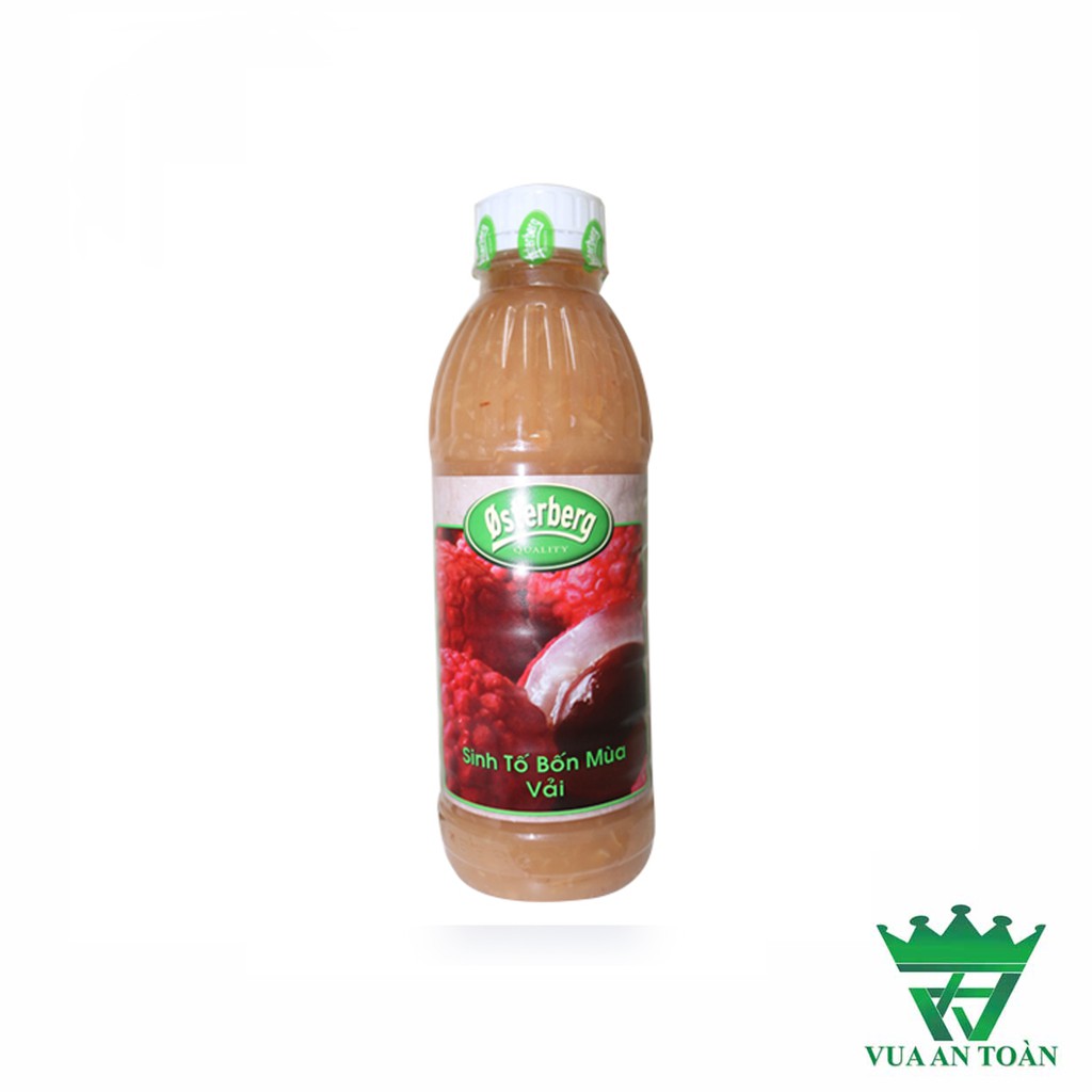 Sinh Tố Vải Osterberg Chai 1 Lít