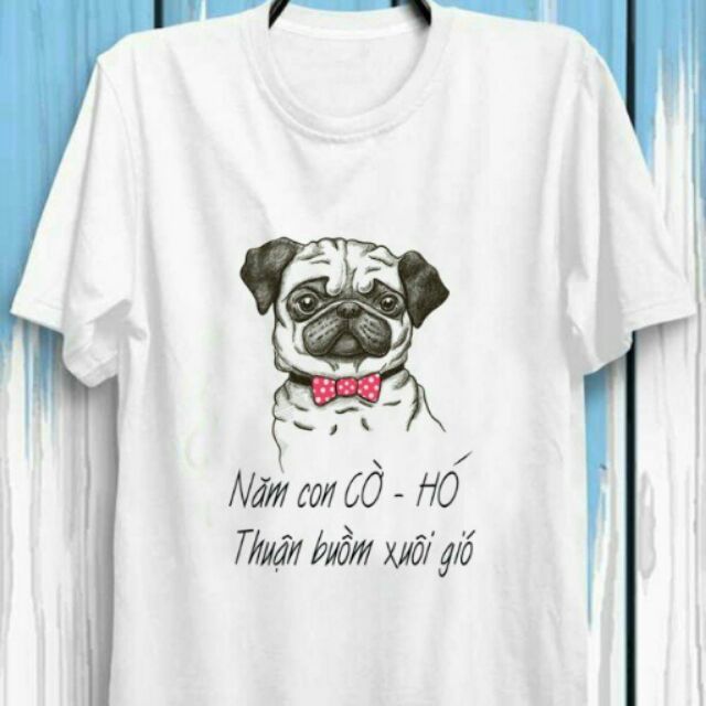 ÁO ĐÔI NĂM CỜ HÓ THUẬN BUỒM XUÔI GIÓ CHẤT COTTON LOẠI 1 ĐỦ MÀU ĐỦ SIZE