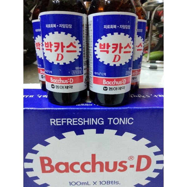 Nước tăng lực Bachus -D