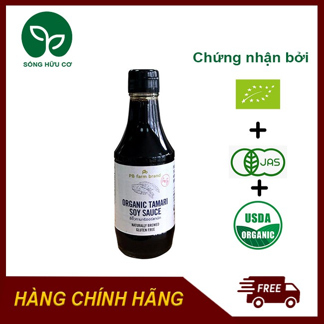 Nước tương hữu cơ Tamari Soy Sauce (200ml)