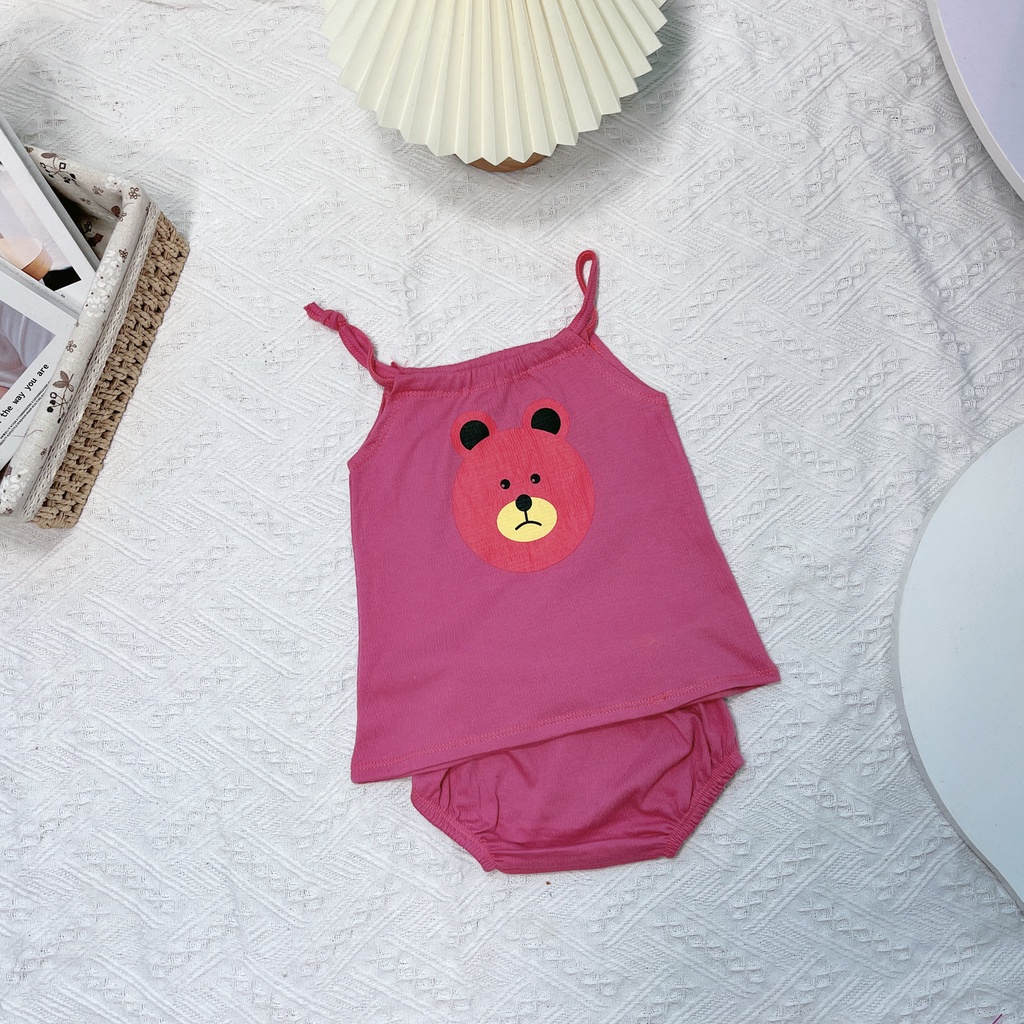 Đồ bộ cho bé 7 đến 16 kg vải muslin TTR238 TTR243 - bộ quần áo trẻ em vải đũi xốp xinh xắn TTR42