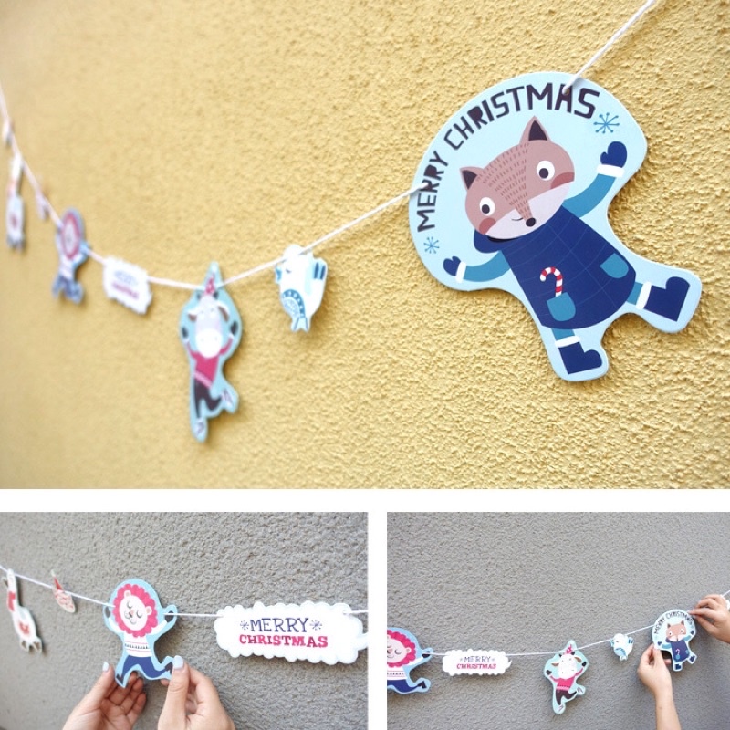 Dây treo tiệc, party giáng sinh noel