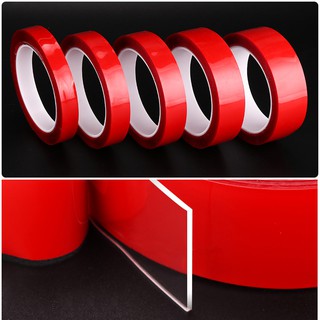 BĂNG DÍNH 2 MẶT LOẠI ACRYLIC TRONG SUỐT, CHỊU NHIỆT, CHỊU LỰC (DÀY 1MM, DÀI 3M, RỘNG 5MM ĐẾN 50MM)