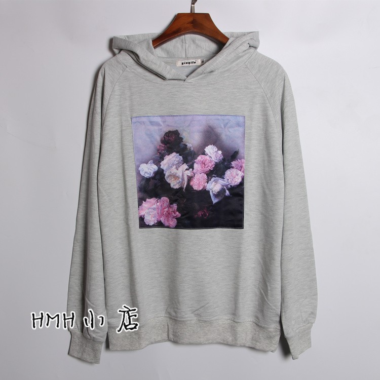 [ORDER] áo hoodie nỉ Hoa mặc sân bay giống GDRAGON