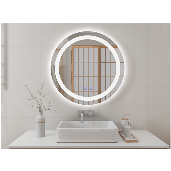 Gương Bàn Trang Điểm IGA Viền Led Mirror T Phong Cách Hàn Quốc - GN20/GN21/GN22/GN23