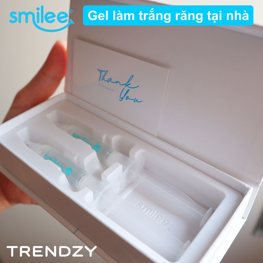 [Quà🎁+ Deal SHOCK⚡] Bộ 2 Gel làm trăng răng SMILEE - Gel bổ sung Smilee tẩy trắng răng định kỳ