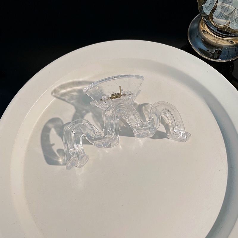 Kẹp Tóc Trong Suốt Nhiều Màu Phong Cách Hàn Quốc Cho Nữ