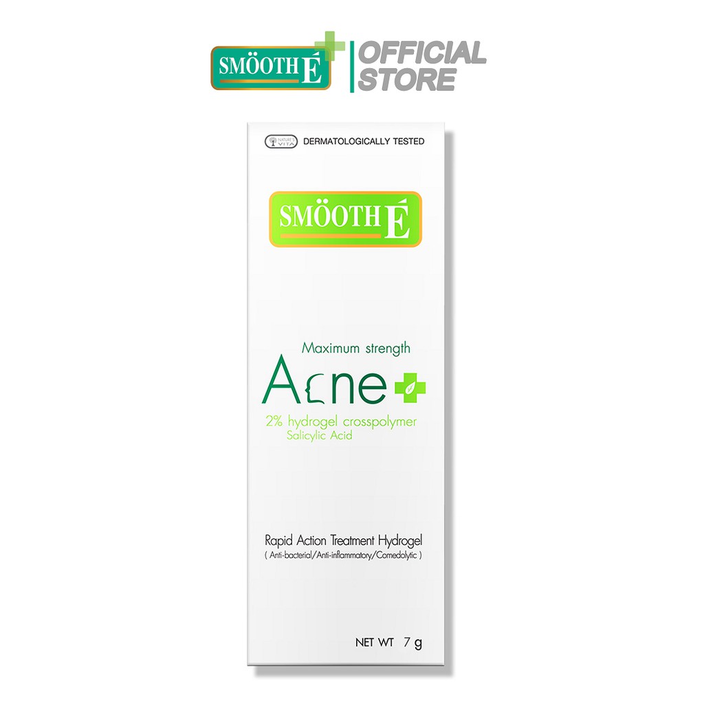 Smooth E VN - Bộ đôi kem ngăn ngừa mụn Acne Hydrogel 2% 7g và Serum Acne Scar ngừa thâm mụn 7g