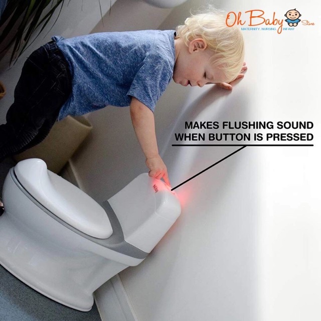 Bô vệ sinh Nuby cao cấp cho bé chính hãng ( Bồn cầu tập tự đi vệ sinh cho bé Nuby my real Potty)
