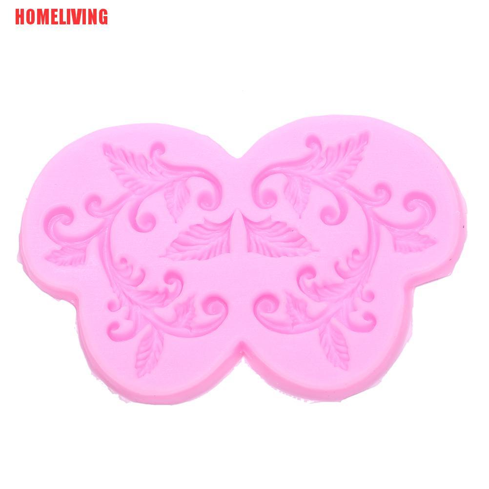 Khuôn Silicone Tạo Hình Dây Hoa Trang Trí Bánh DIY