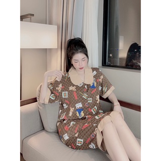 Đồ Bộ Nữ Mango Lửng Xinh Dễ Mặc Bigsize (45 kg-75 kg)