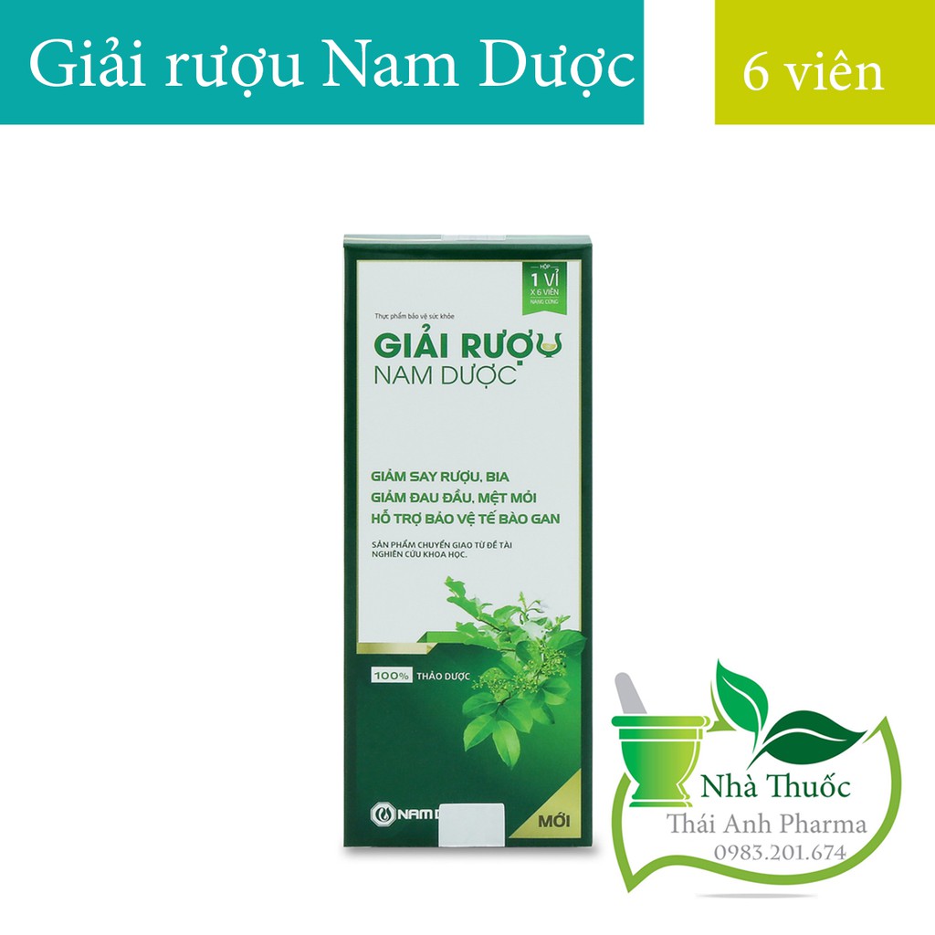 Giải Rượu Nam Dược