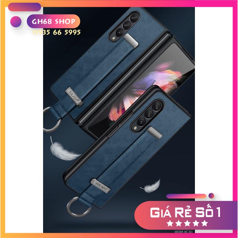 Ốp Lưng SULADA Da Bò cho SamSung Galaxy Z Fold 3 / Z Fold 2 / Z Flip 3 - Hàng Chính Hãng