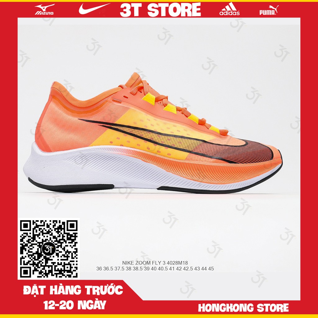 GIÀY SNEAKER MÃ SẢN PHẨM_Nike Zoom Fly 3 NHIỀU MÀU PHONG CÁCH FULLBOX + FREESHIP