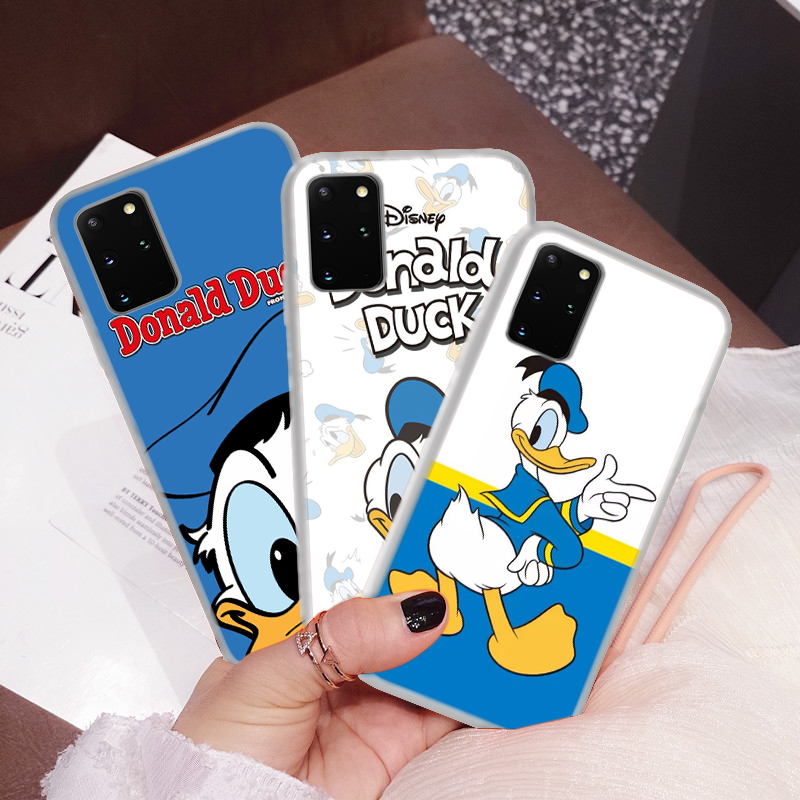 Ốp lưng họa tiết Disney Donald Duck cho Samsung S8 Plus S9 S10 Lite S10E S20