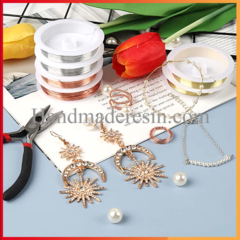 Cuộn dây đồng làm đồ trang sức DIY