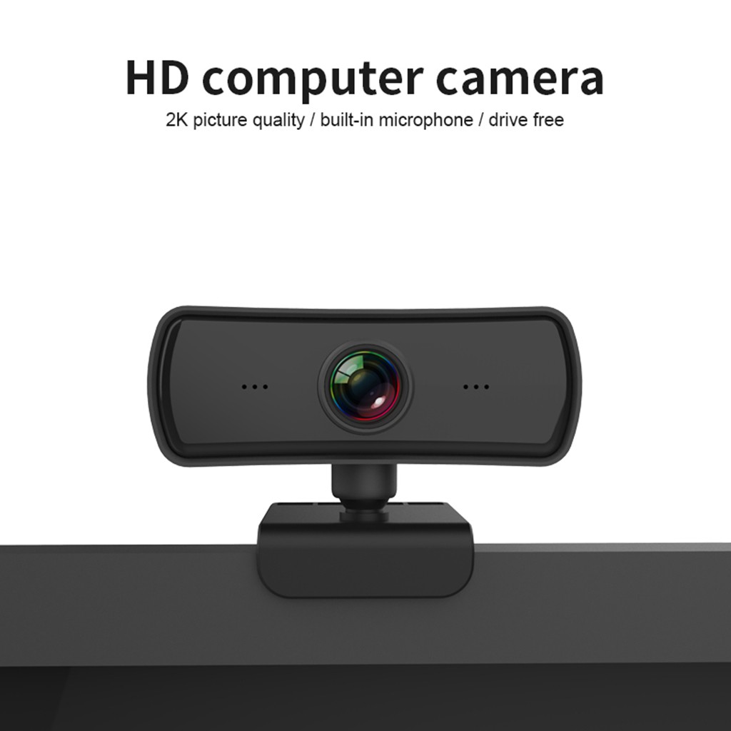 Webcam 1440p Hd 4.0m Pixels Usb 2.0 Kiêm Mic