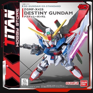 Mô hình lắp ráp gunpla sdex sd gundam ex-standard 009 destiny gundam bandai japan