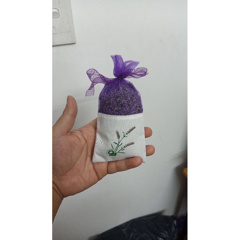 [Combo 20 cái] Vỏ túi thơm thêu hình lavender màu tím dễ thương