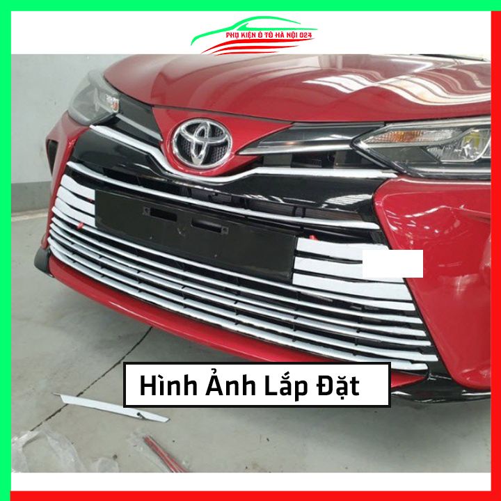 Ốp trang trí mặt ca lăng, calang Vios 2019-2020 trang trí làm đẹp xe