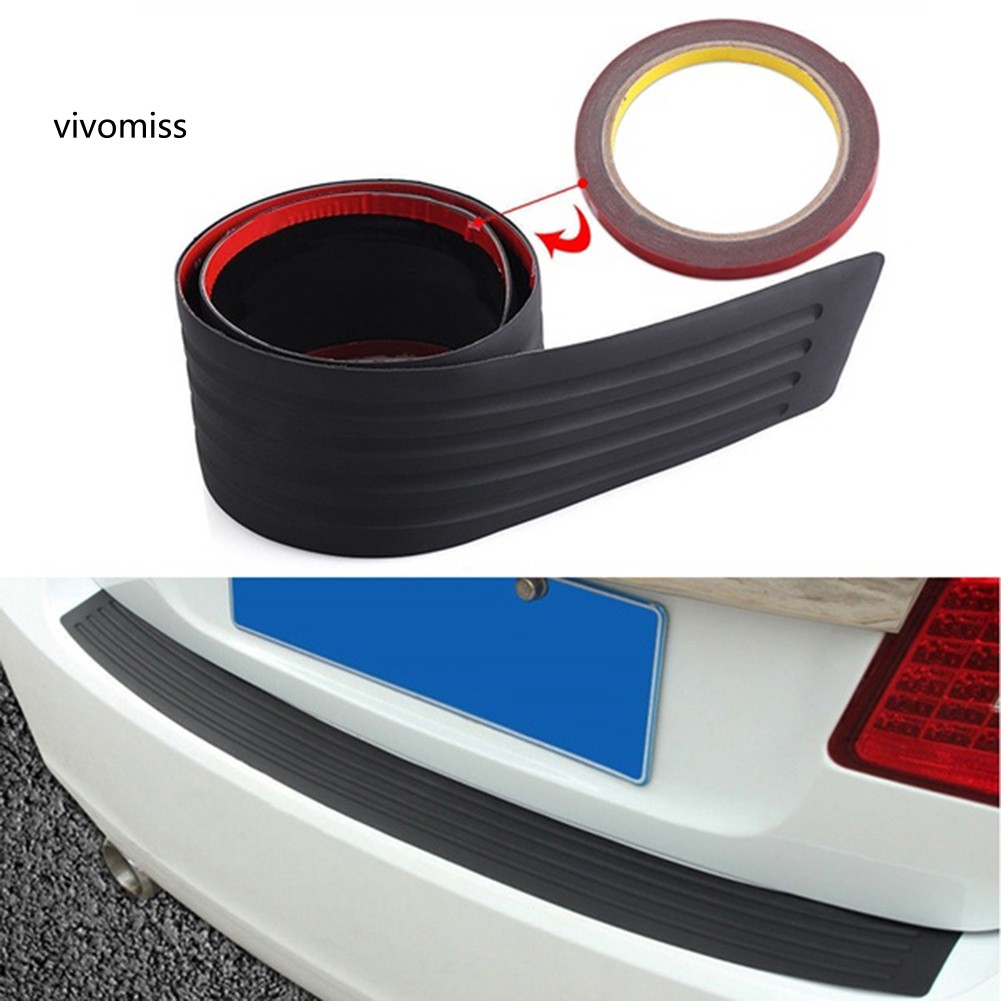 Dải dán bảo vệ đuôi xe hơi chất liệu cao su kích thước 90cm chuyên dụng