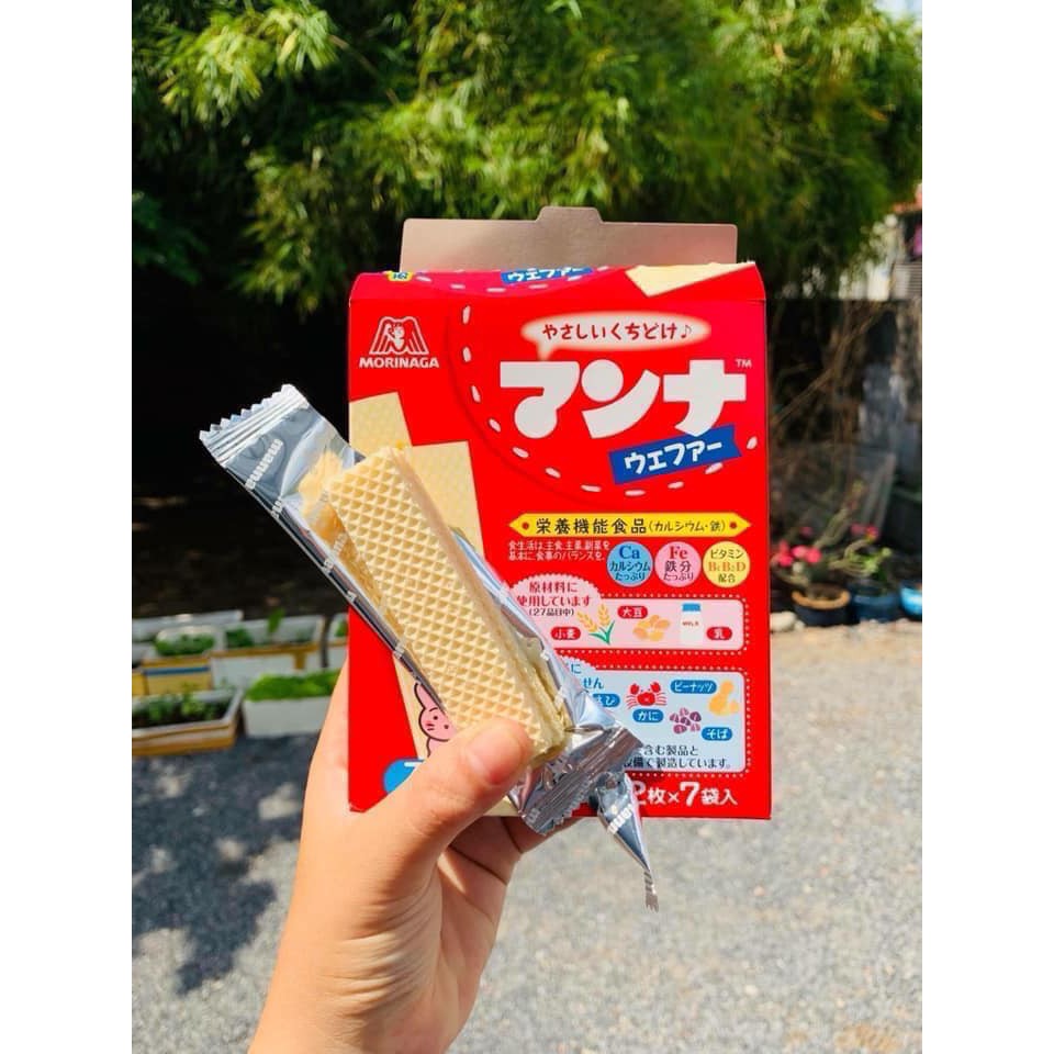 Bánh xốp dinh dưỡng Morinaga Nhật cho bé từ 9 tháng tuổi Date 2/2024