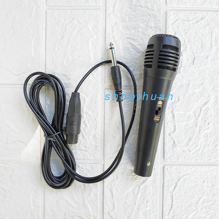 Micro Hát Karaoke Có Dây Giá Rẻ - Dùng Các Loa Như P88, P89