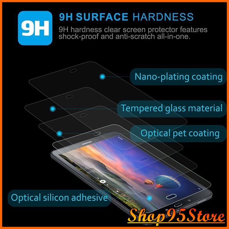 Kính Cường Lực Samsung Galaxy Tab A 8.0 2017 T380 T385 trong suốt bảo vệ màn hình