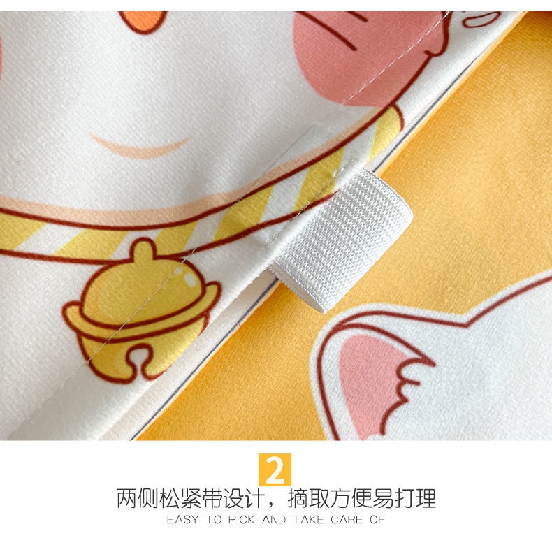 Tấm Phủ Màn Hình Máy Tính Để Bàn Chống Bụi Bảo Vệ Toàn Diện Dễ Thương Bộ 3 khăn phủ máy tính để bàn tấm che bụi màn hình bàn phím vải tốt đủ size 22, 24, 27, 32 inch