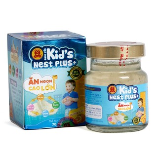 (Date mới 10/2021)Hũ 70ml nước yến cho bé Kid's nest Thiên Việt tănh cường đề kháng