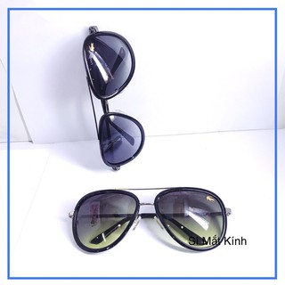 Kính Mát Nam Dáng Mắt Phi Công Chéo Đi Biển Thời Trang