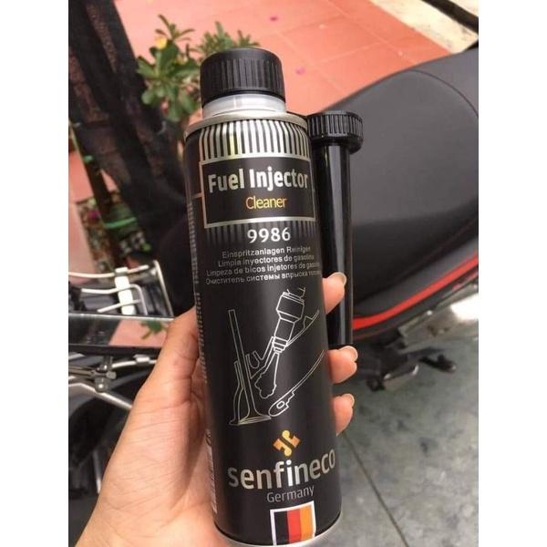 Phụ gia vệ sinh kim phun xe hơi máy xăng Senfineco Fuel Injector Cleaner 300mL - Senfineco 9986