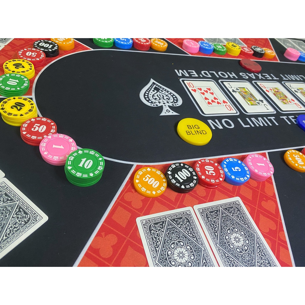 Cọc 25 chip poker, 4 cọc tặng hộp đựng, phỉnh poker có số giá rẻ, xu chơi poker, xèng pocker bằng nhựa dẻo