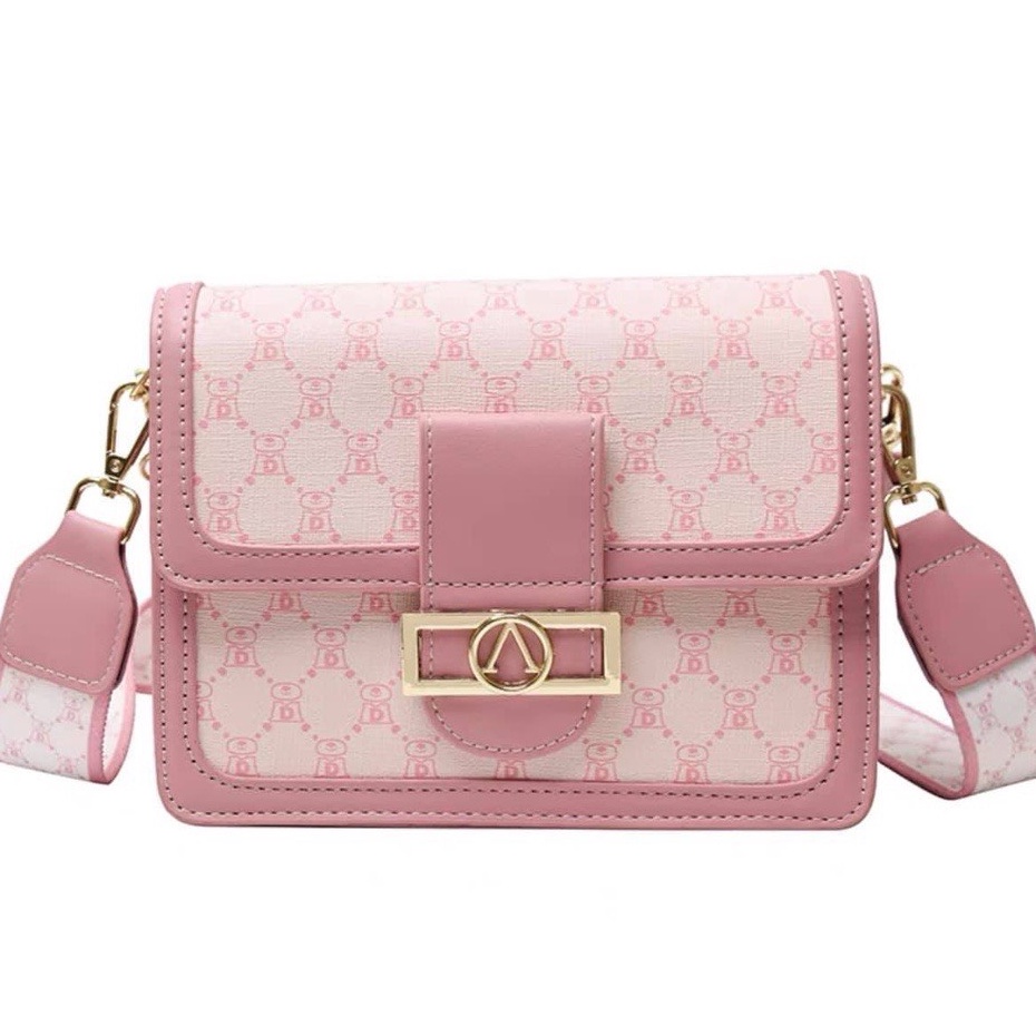 Túi xách nữ khoá V 2 dây size 22