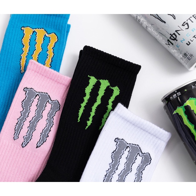 Vớ Tất MONSTER cao cổ  Nam Nữ phong cách  thể thao, trẻ trung, năng động.