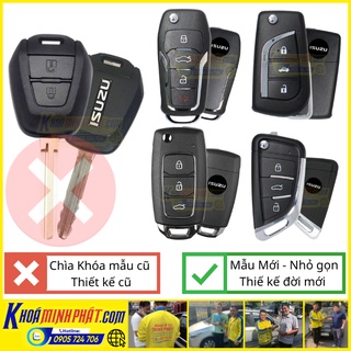 Chìa khóa Remote xe Isuzu Dmax Mux đời 2012-2019