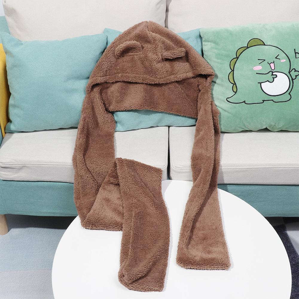 Mũ Beanie Hình Gấu Dễ Thương Cho Nữ