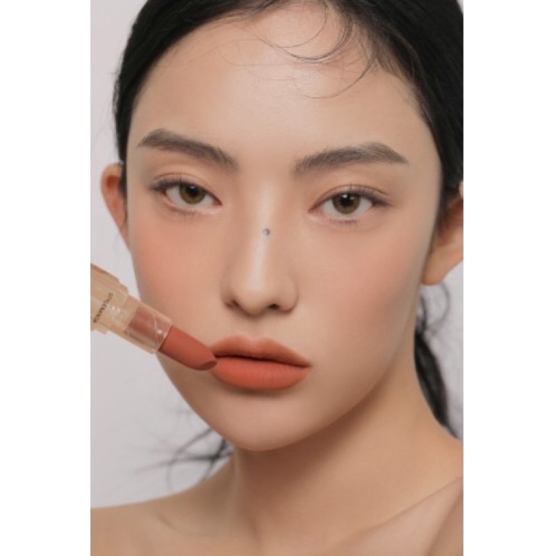Son 3CE Orange Breeze – Cam Gạch Soft Matte Lipstick
