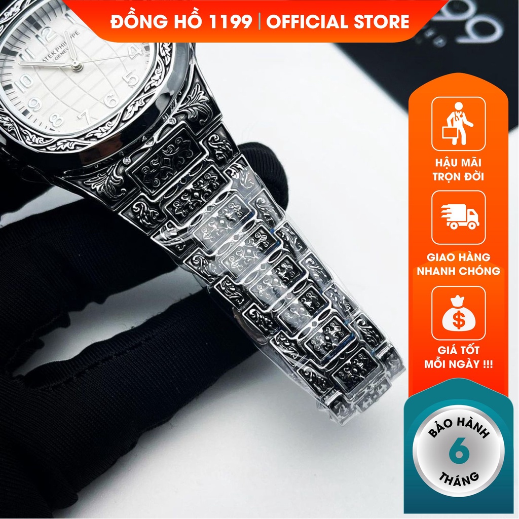 [QUÀ TẶNG] Đồng hồ nam - Đồng Hồ Dây Thép Chống Nước Chống Xước Máy Chuẩn Chất Liệu Cao Cấp 572.LM - 1199 Watches | BigBuy360 - bigbuy360.vn