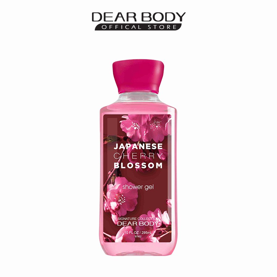 Japanese Cherry Blossom | Dòng sản phẩm Dear Body làm sạch da, dưỡng thể.