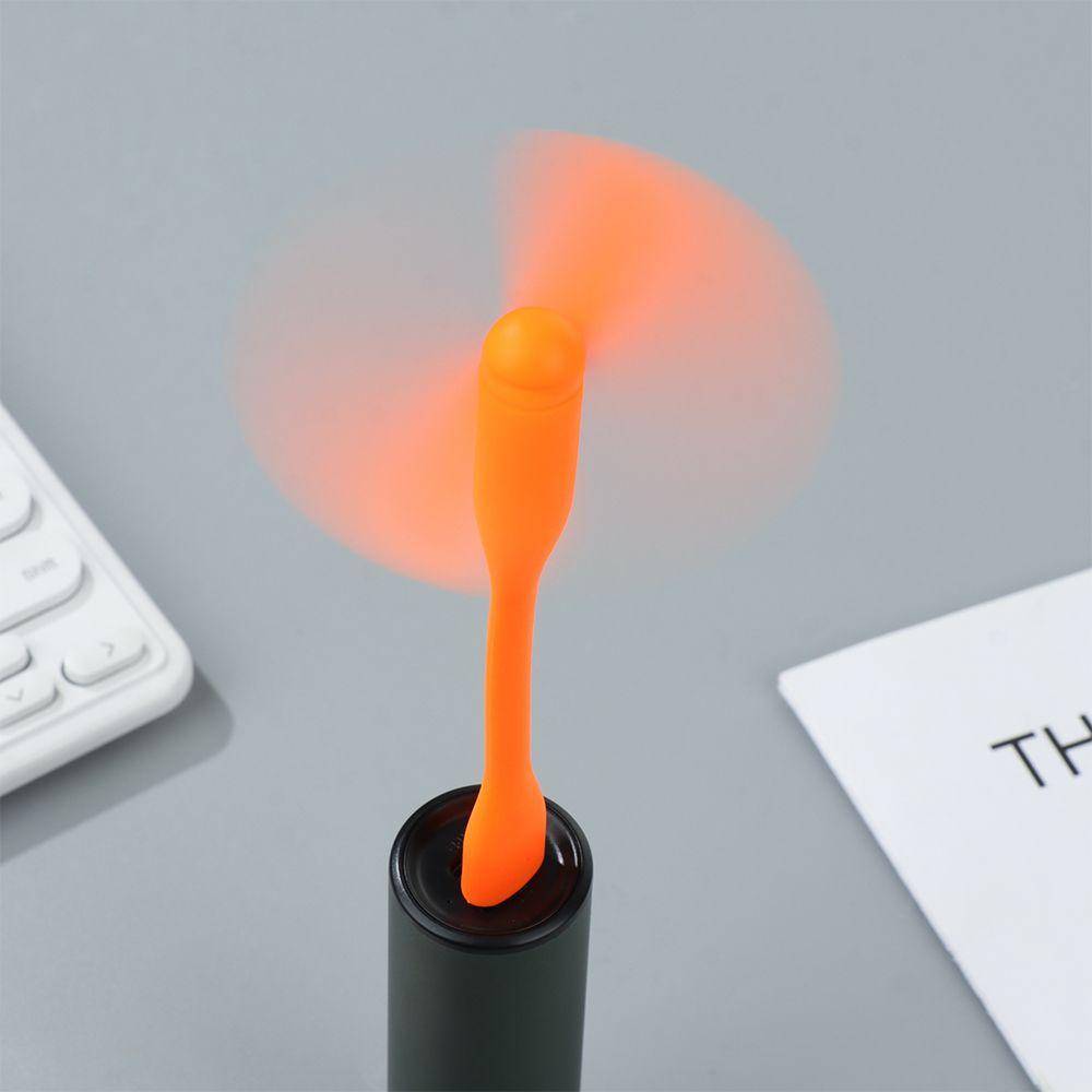 Quạt Làm Mát Mini Linh Hoạt Nhiều Màu Sắc Cho Laptop PC Sạc Dự Phòng USB