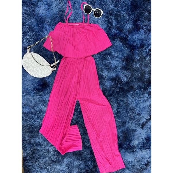 Jumpsuits dài 2 dây xếp li thiết kế đơn giản cho các nàng đi chơi💋