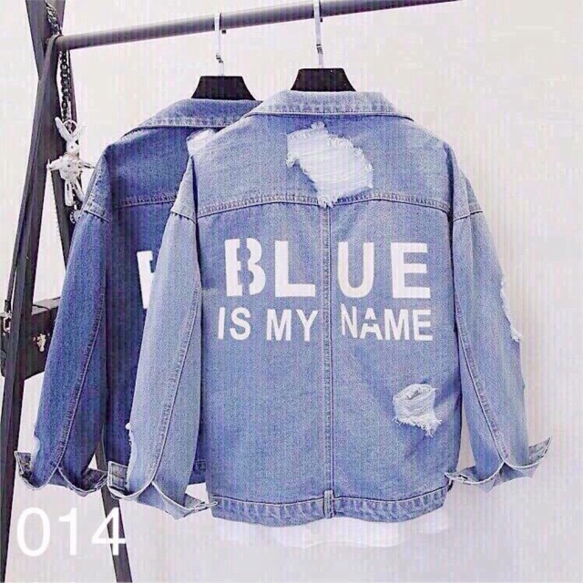 Áo jean blue đậm nhạt