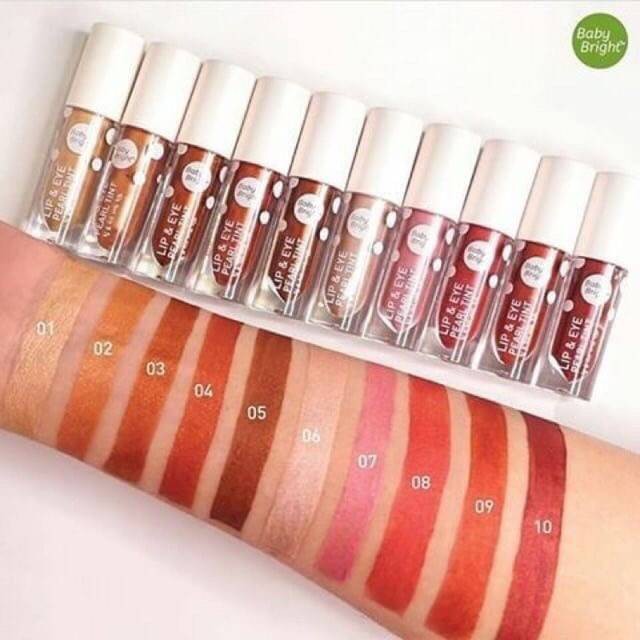 Son+Mắt Baby Bright 3 in 1 Lip and Eye Pearl Matte Tint | BigBuy360 - bigbuy360.vn