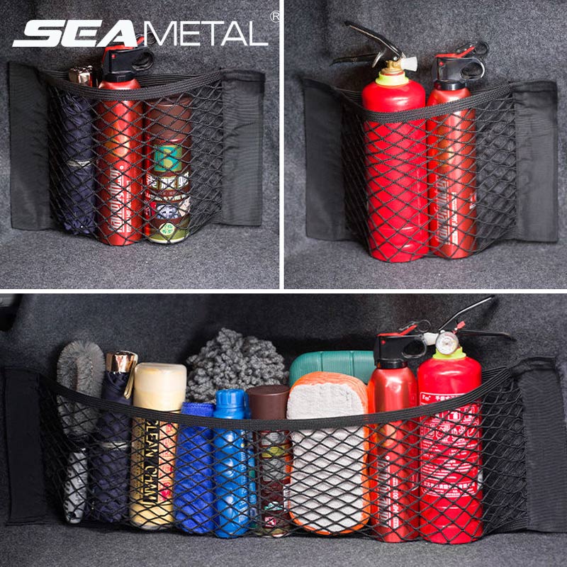 Túi lưới đựng đồ SEAMETAL nylon bảo quản dành cho cốp xe hơi